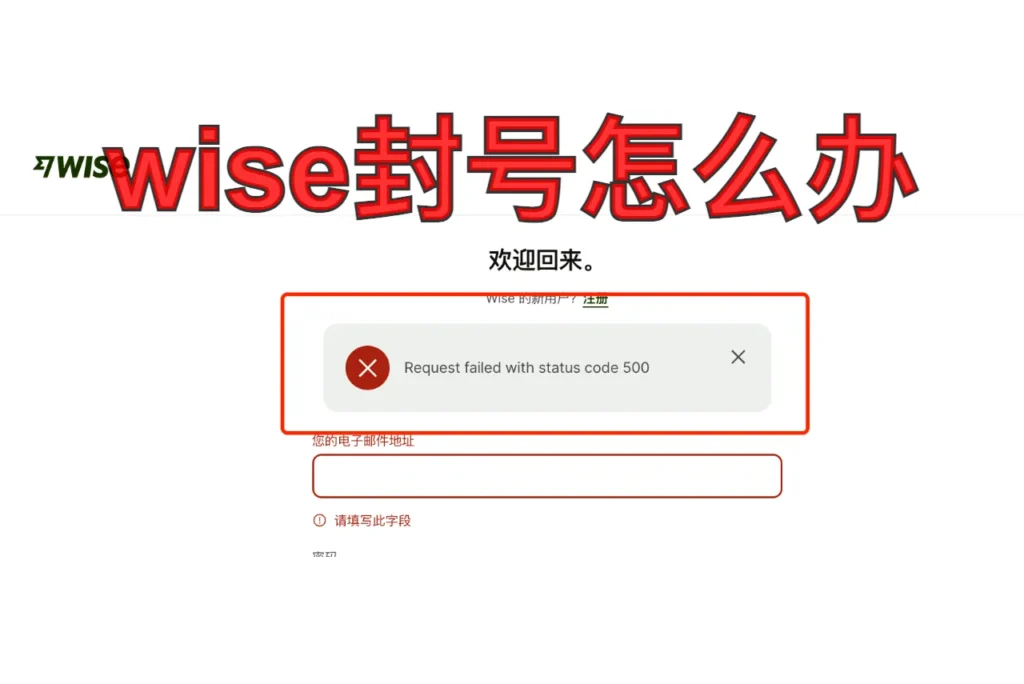 wise封号怎么办